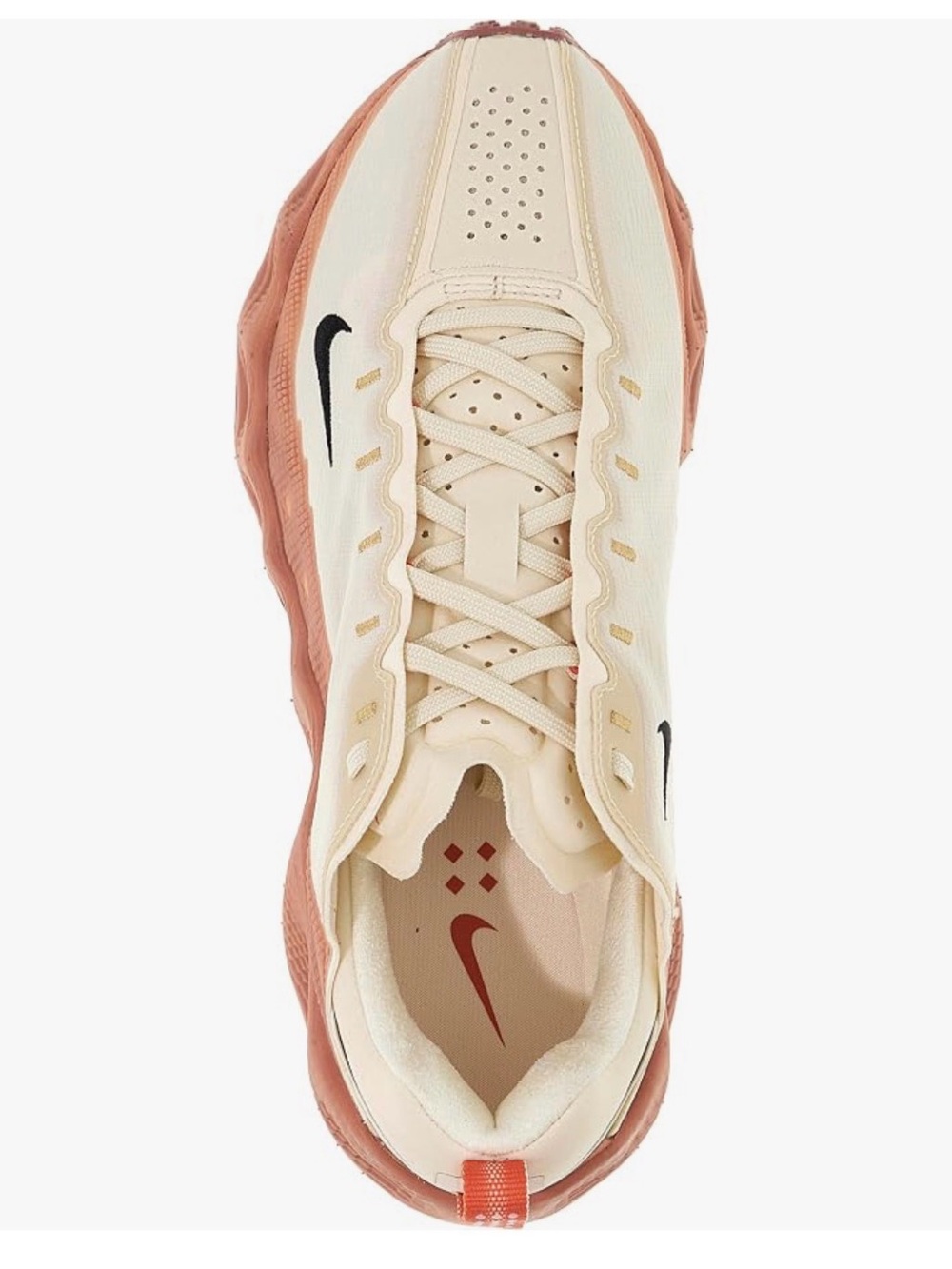 Nike Men’s Cream and Clay Low-Top Sneaker